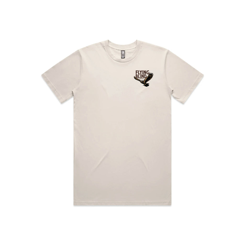PRE SALE: Flying Blind Signature T-Shirt - Bone