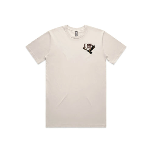 PRE SALE: Flying Blind Signature T-Shirt - Bone